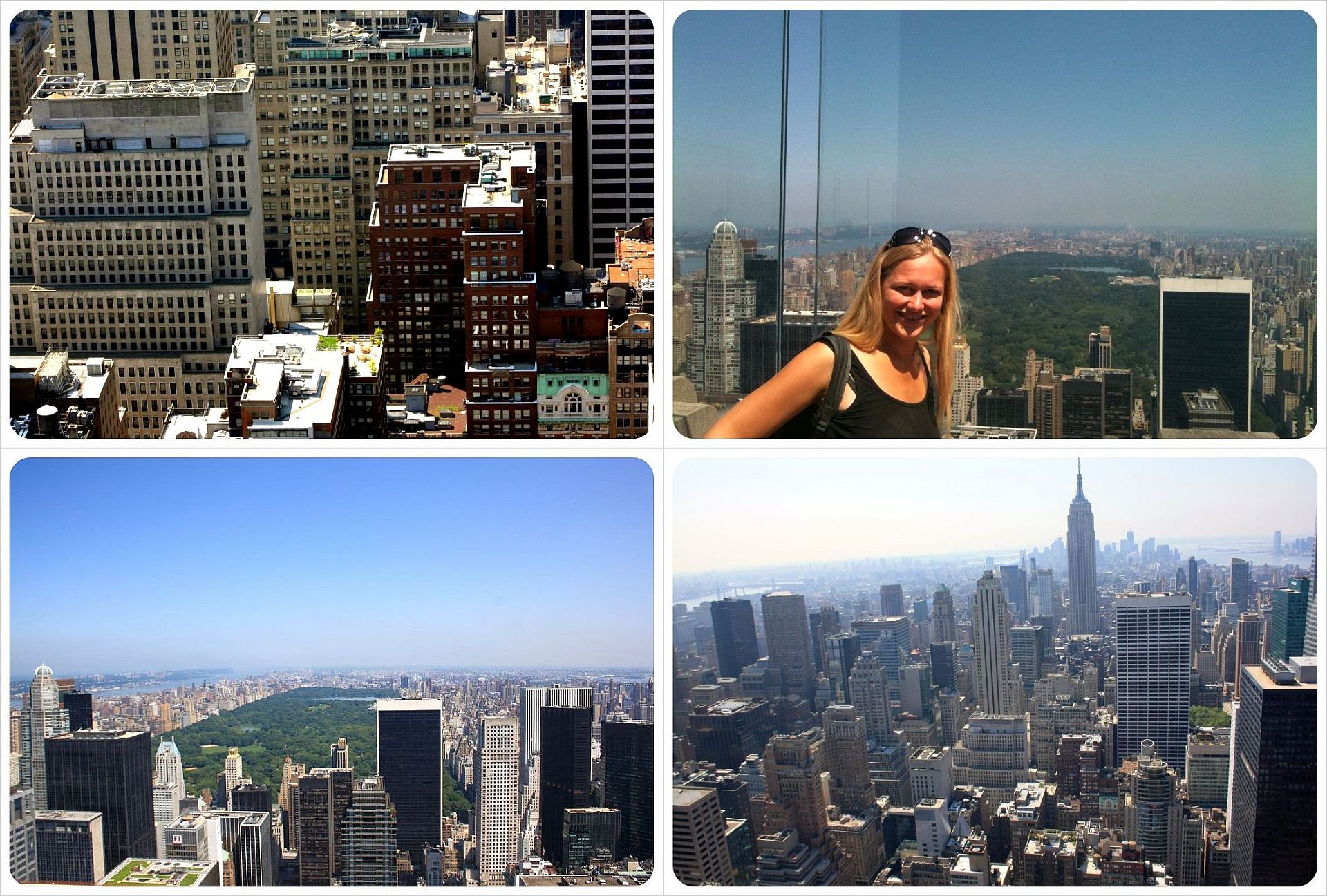 Vista de Nueva York Top Of The Rock