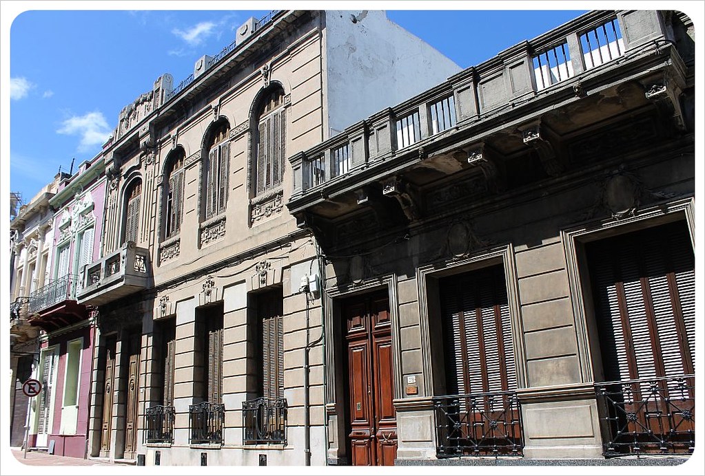 Edificios de la ciudad vieja de Montevideo