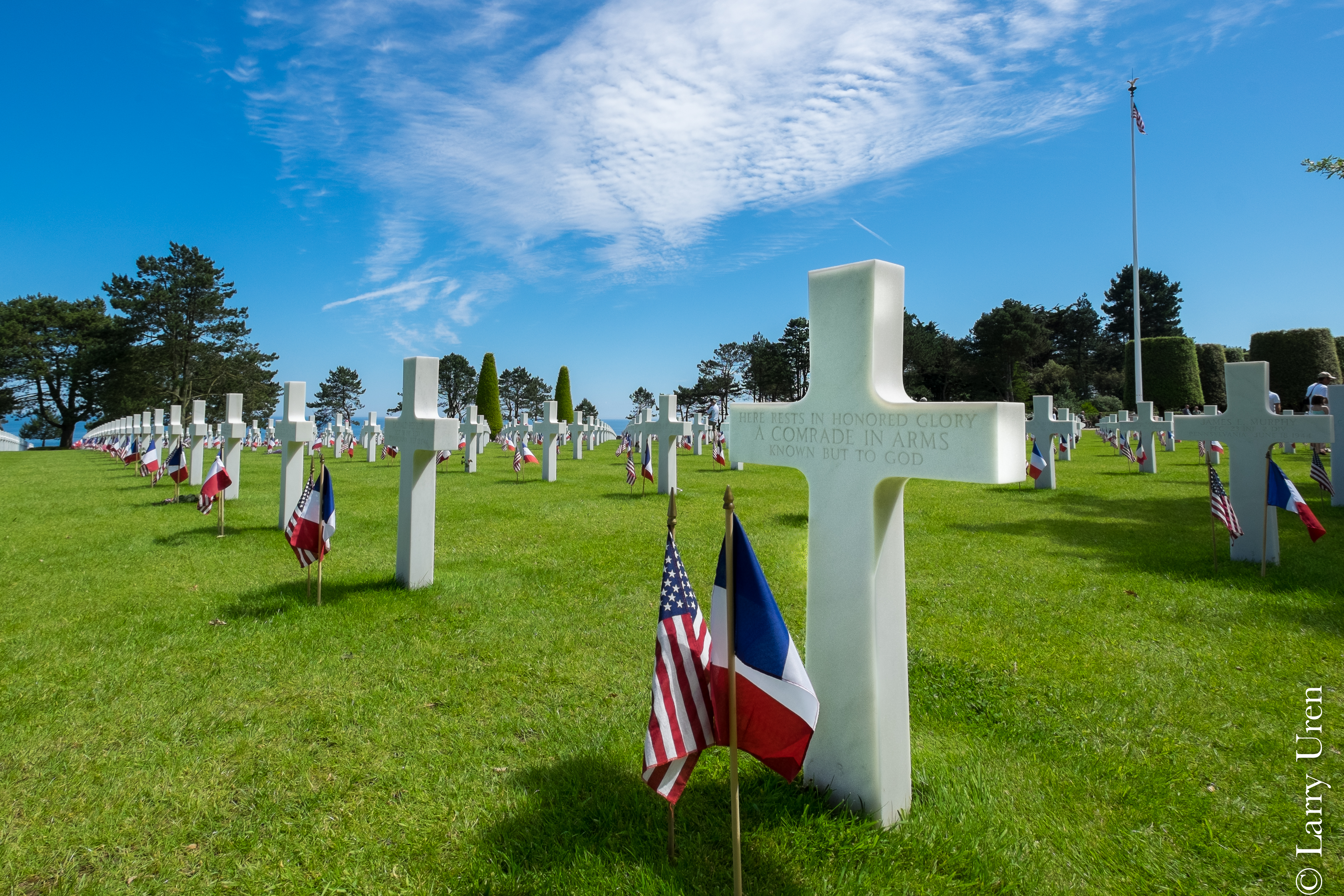 Cementerio y Memorial americano de Normandía