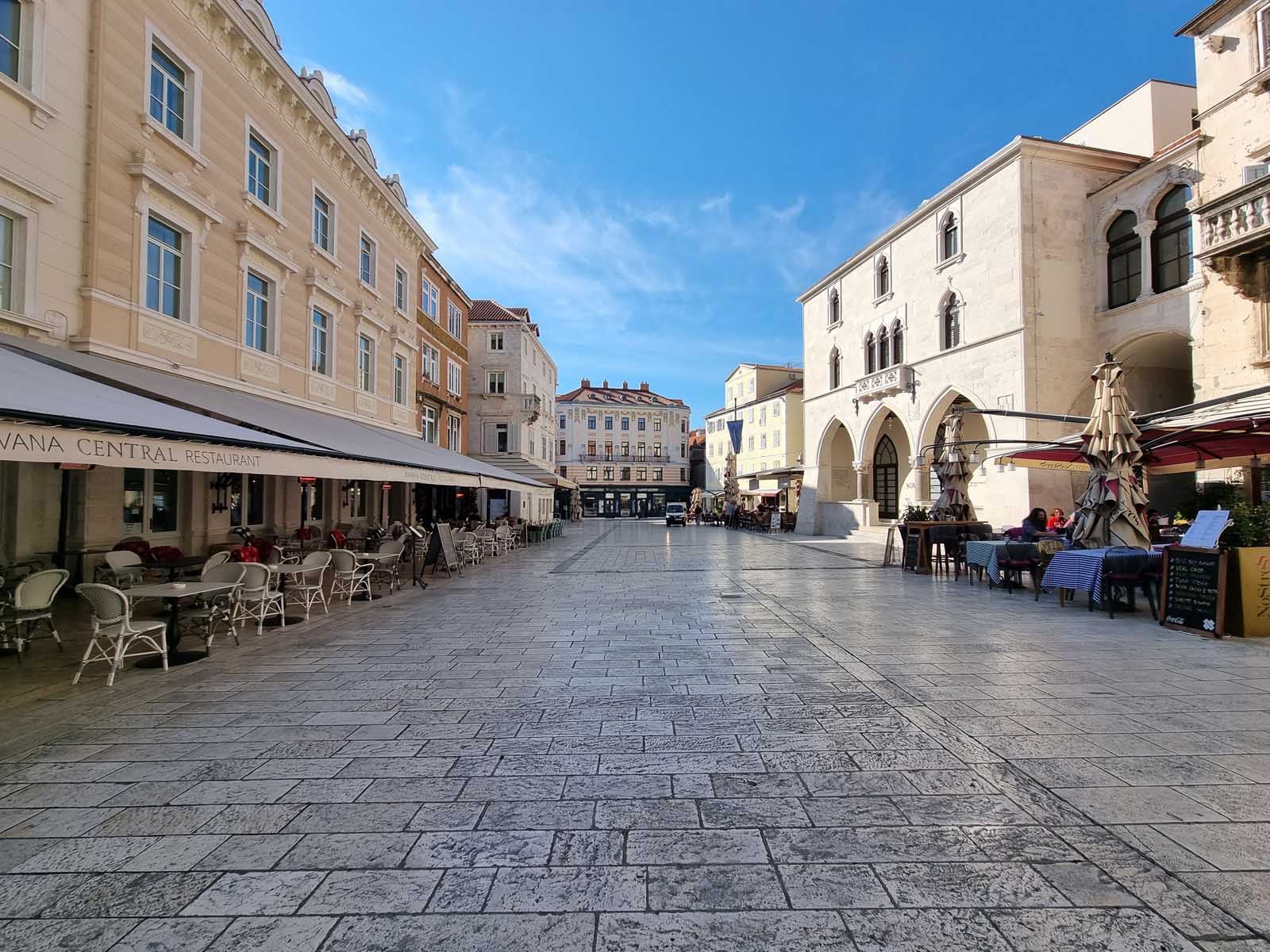 Antiguo ayuntamiento en Split, Croacia