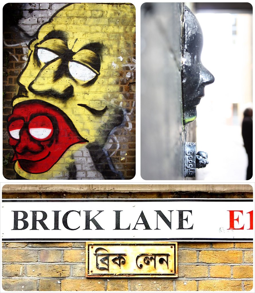 Arte urbano del este de Londres y Brick Lane