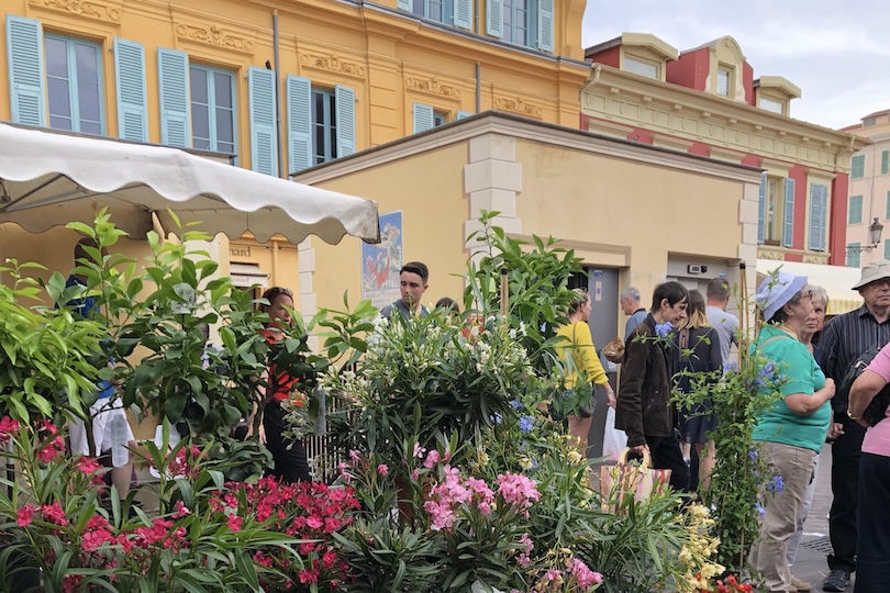 Mercado de las Flores del Cours Saleya