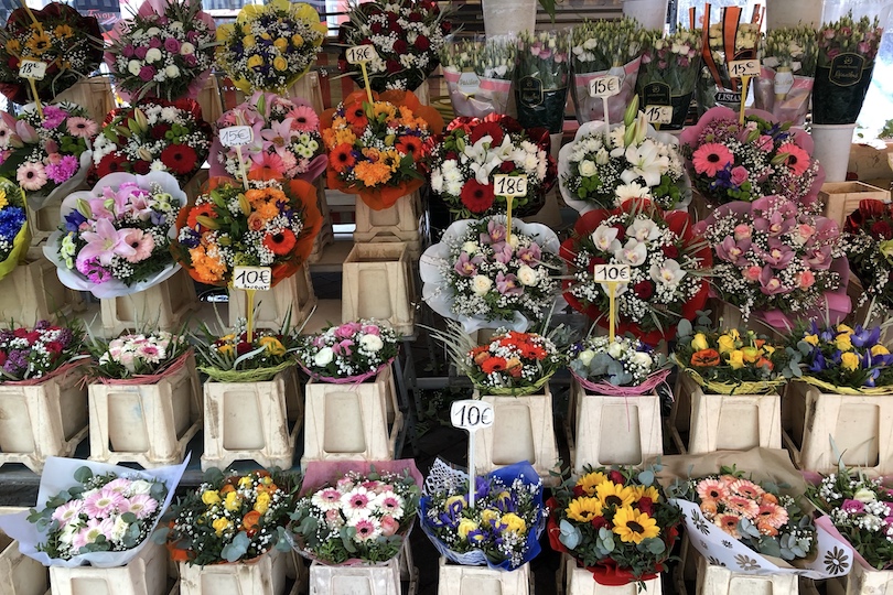 Mercado de las Flores del Cours Saleya