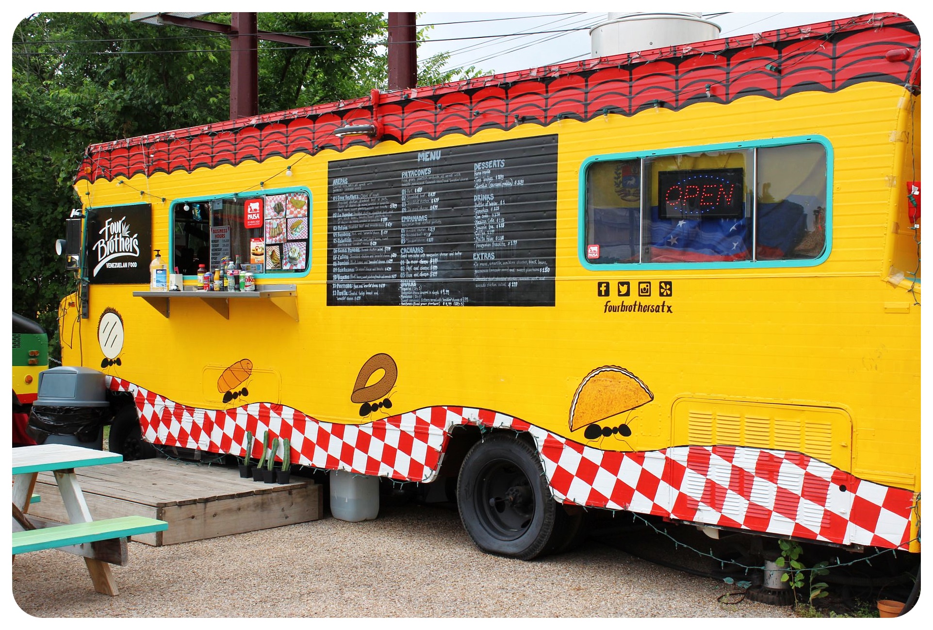 camion de comida de Austin