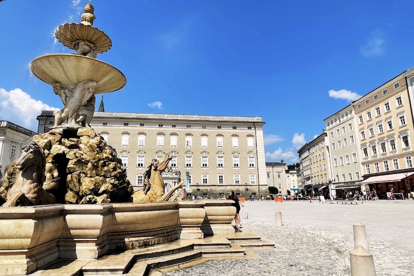 Fuente de la Residenzplatz