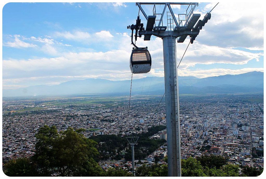 vista salta y teleférico