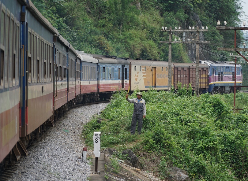 Tren hacia Ninh Binh