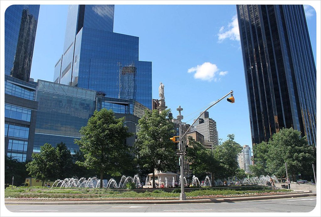 New York Broadway Columbus Circle