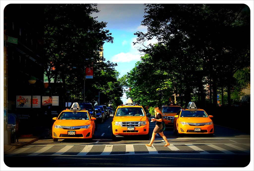 taxis del lado oeste superior