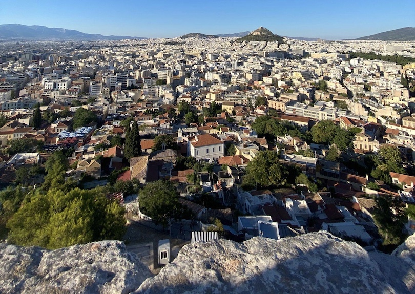 Las vistas desde la cima