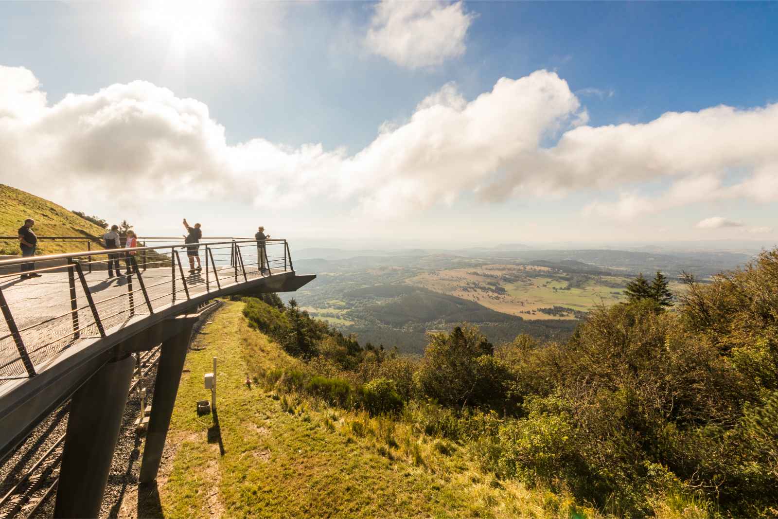 Qué hacer en Francia Cumbre del volcán Puy de Dome