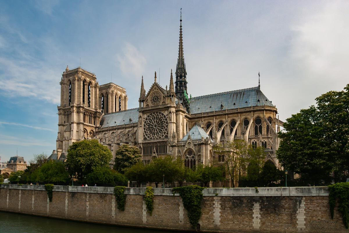 Catedral de Notre Dame en París Francia