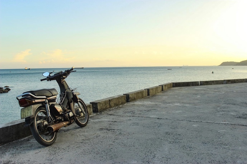 En bicicleta por la isla