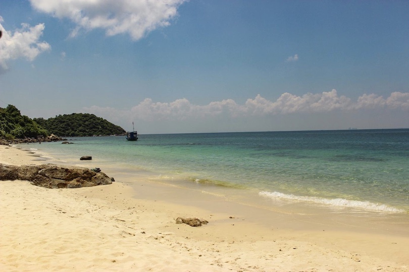 Playa de la isla de Cham