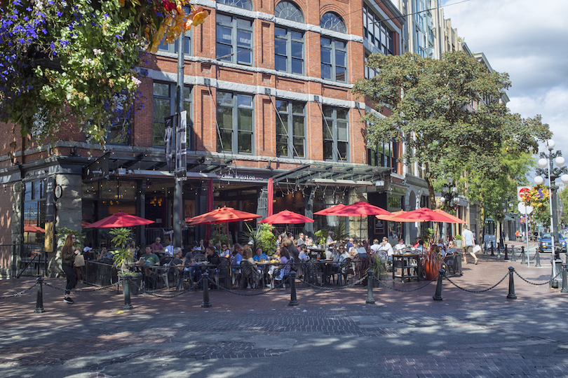 Restaurante al aire libre Vancouver