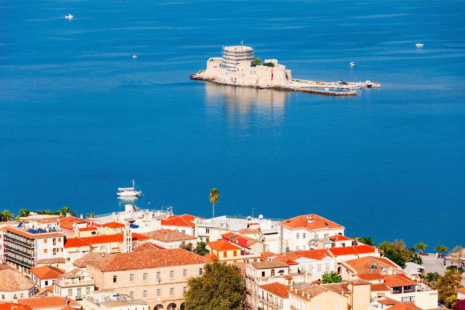 Qué hacer en Grecia Nafplion Bourtzi Castle