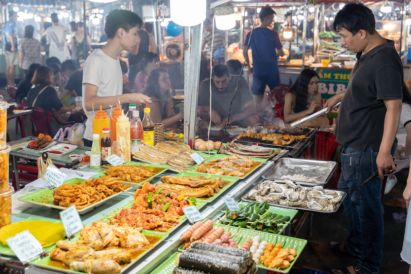 Mercado nocturno de Da Nang