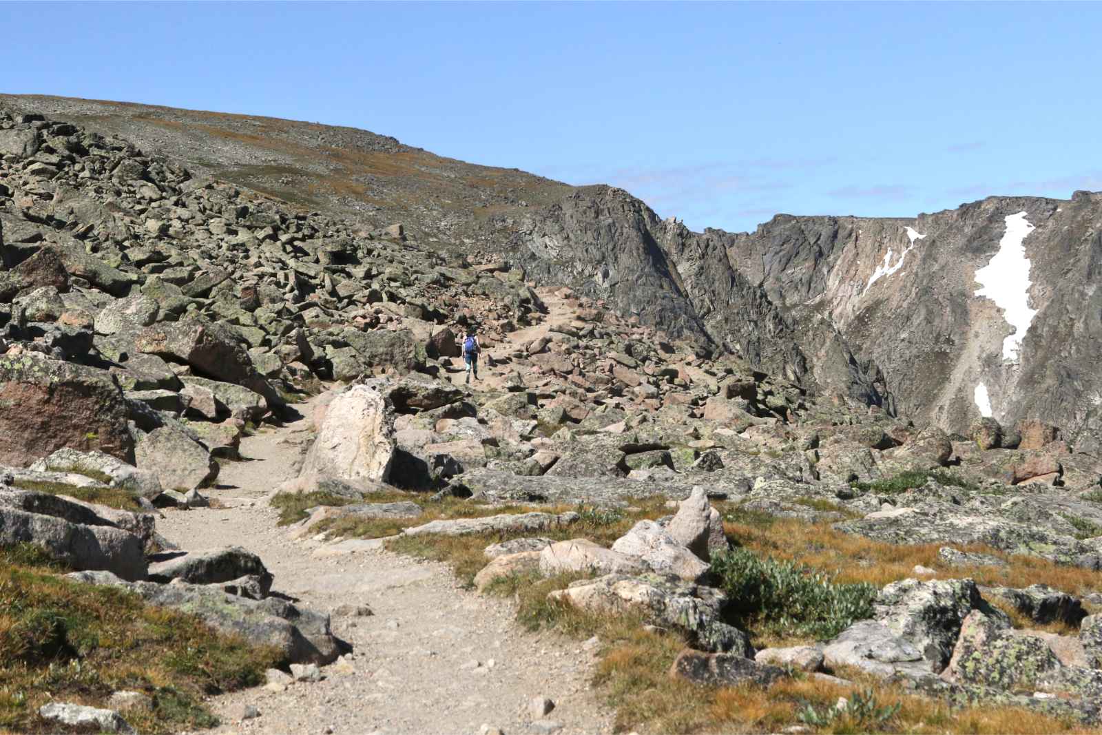 Mejores parques nacionales para visitar en marzo Rocky Mountain Flattop Mountain Trail