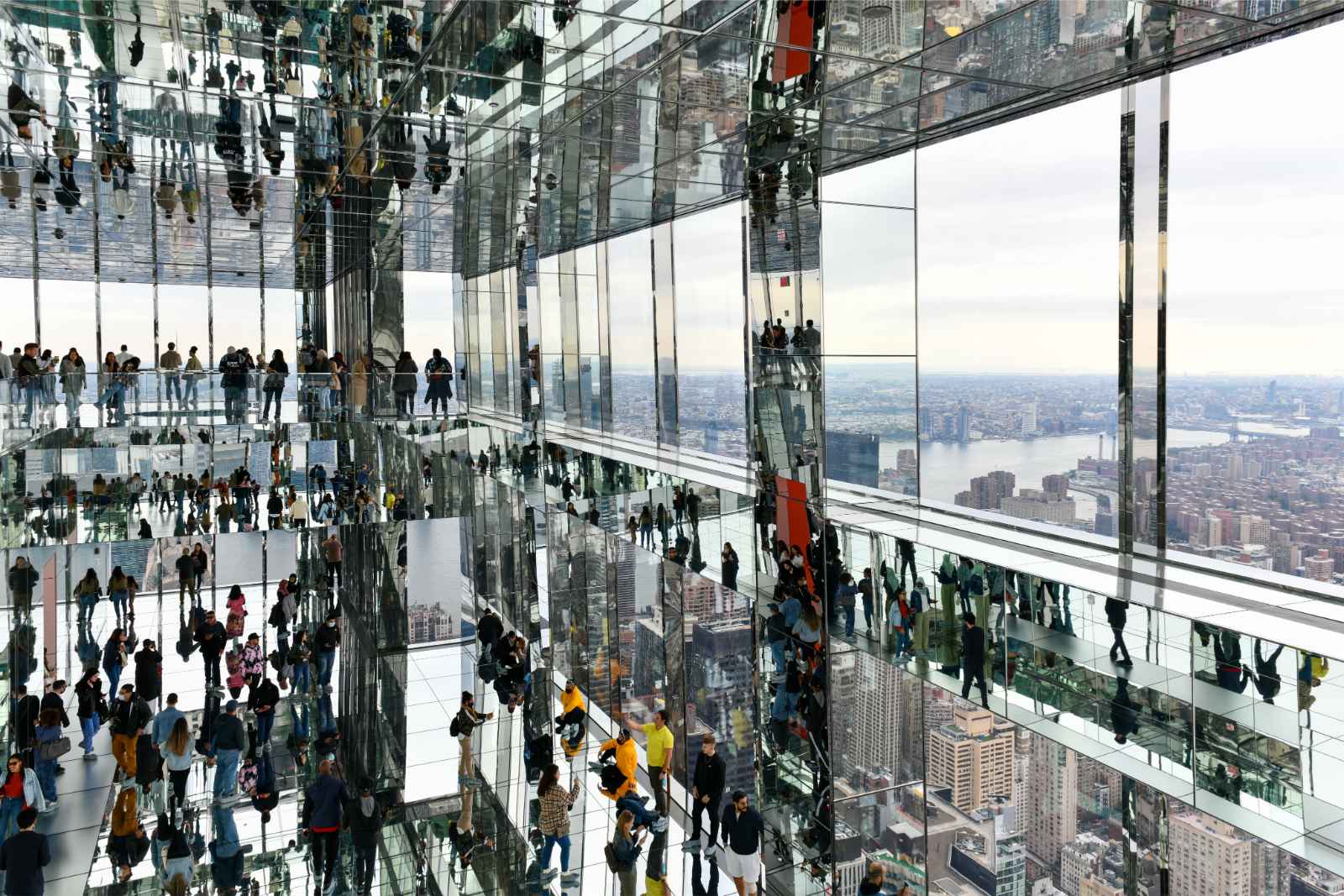 Cumbre de las tablas de observación de la ciudad de Nueva York ONE Vanderbilt