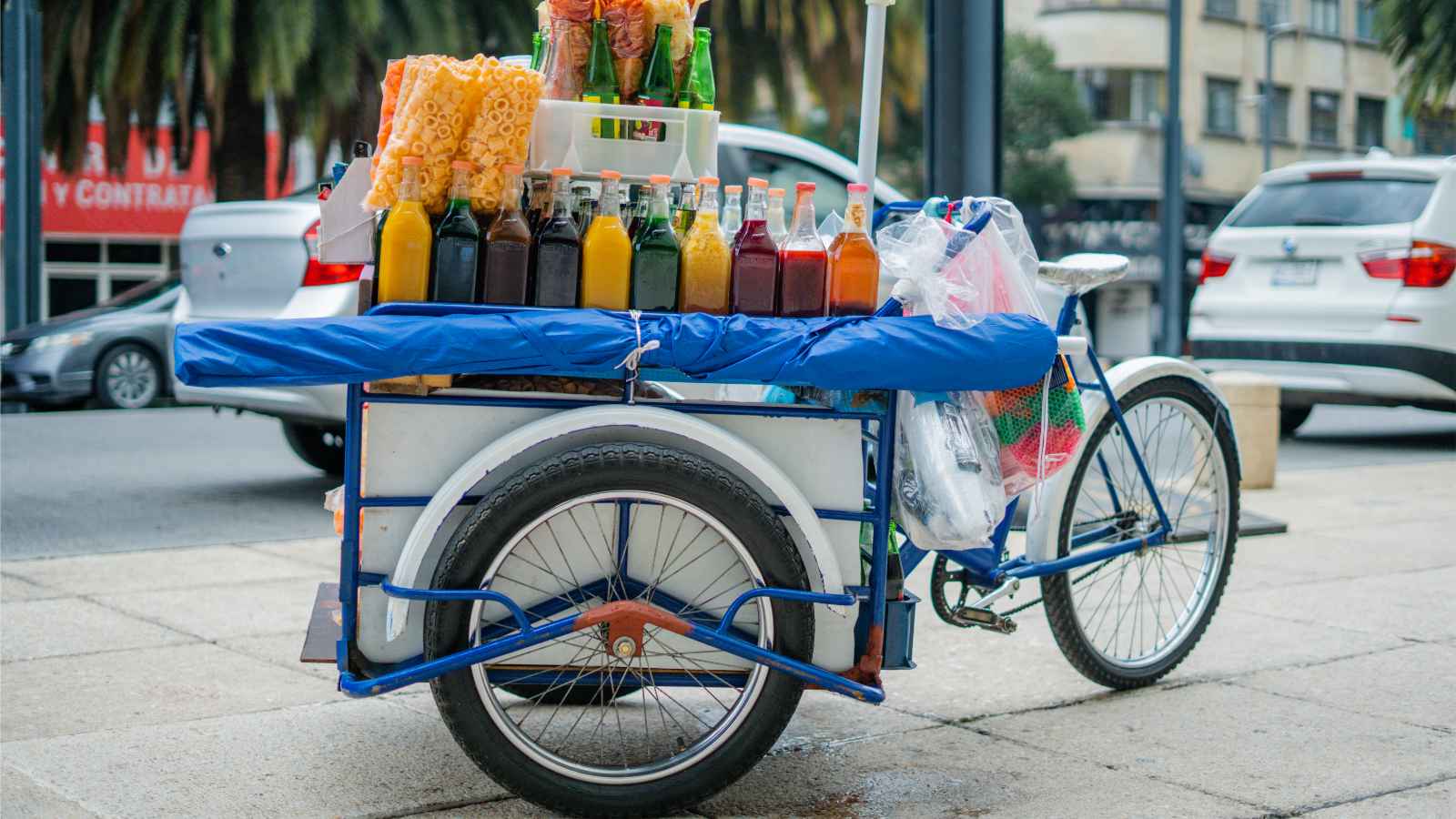 Ciudad de México es seguro para visitar comida y beber comida en la calle