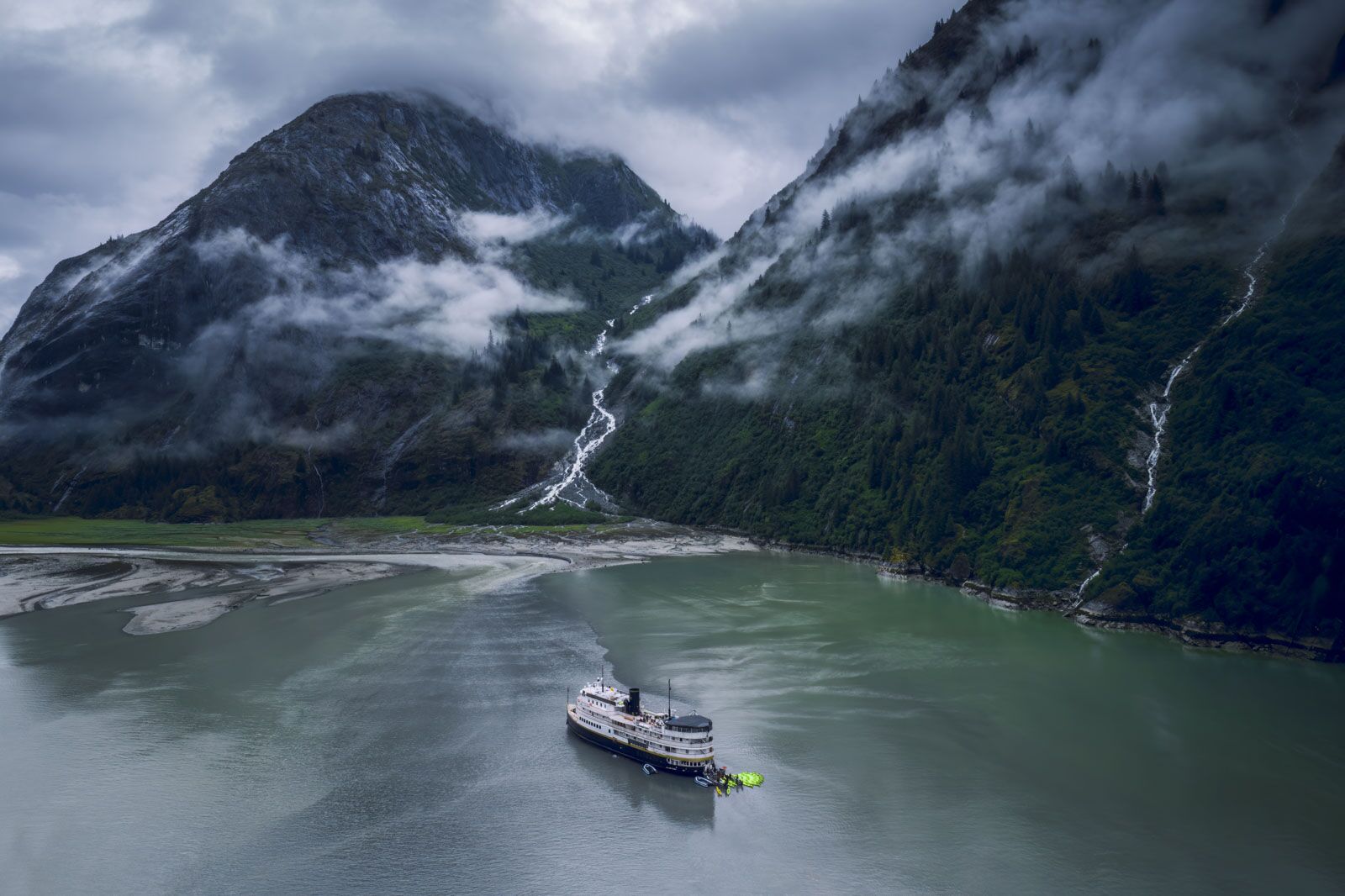 Actividades en un crucero de una expedición a Alaska