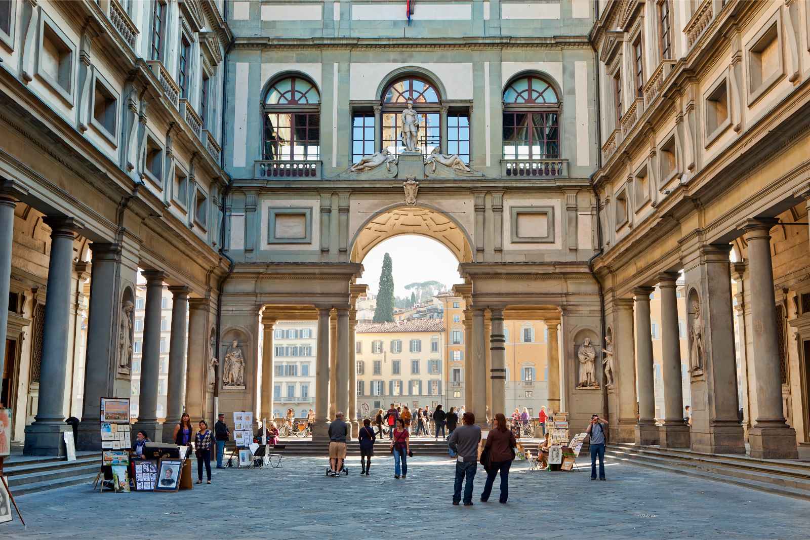 Florencia en un día Galería Uffizi