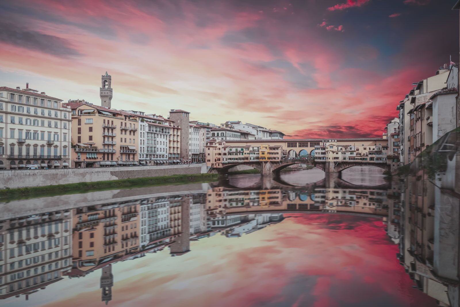 Florencia en itinerario de un día Ponte Vecchio