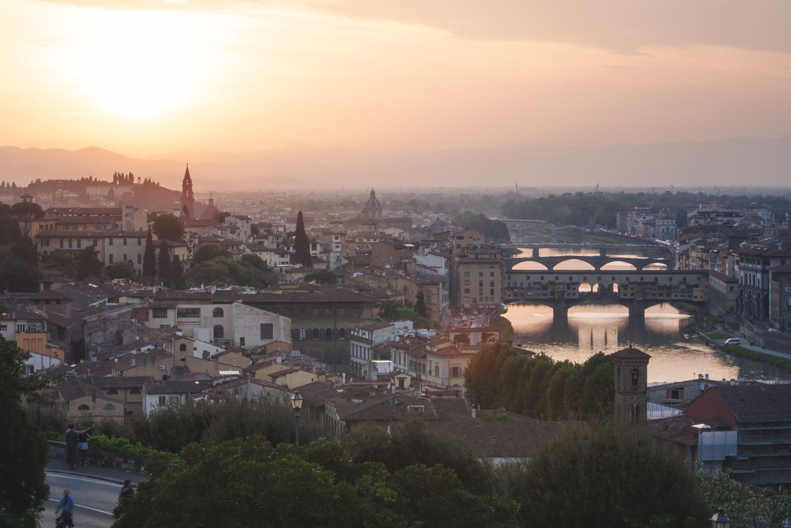 Florencia en un día con Mapas sin conexión