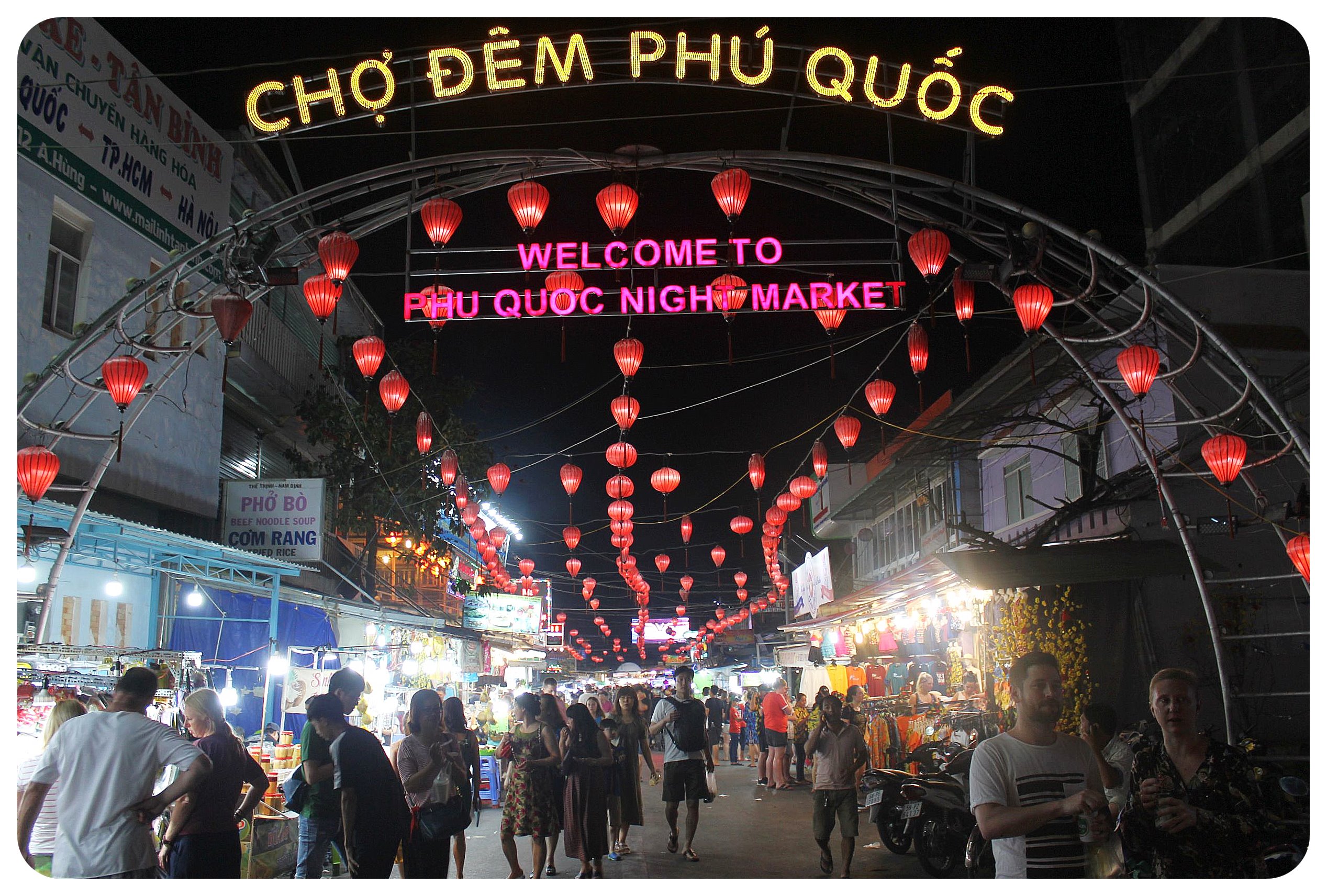 mercado nocturno de Phu Quoc Cho dem