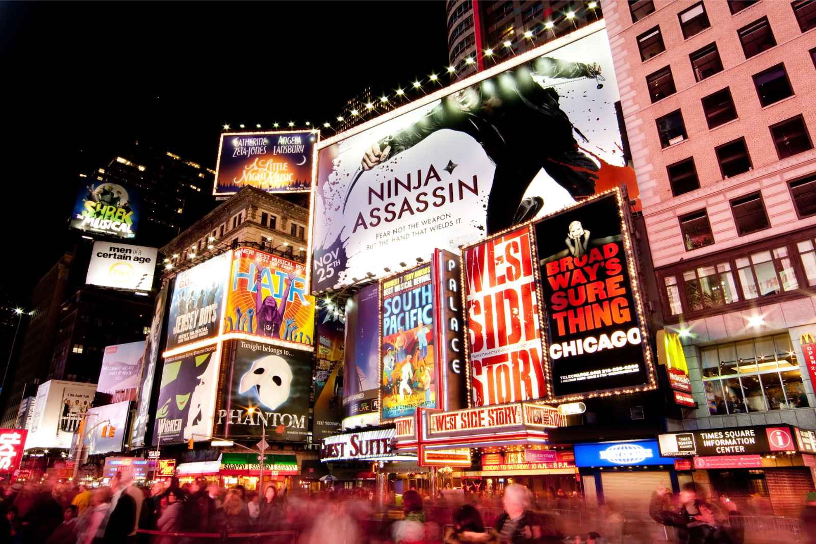 New York en Night Theatre District