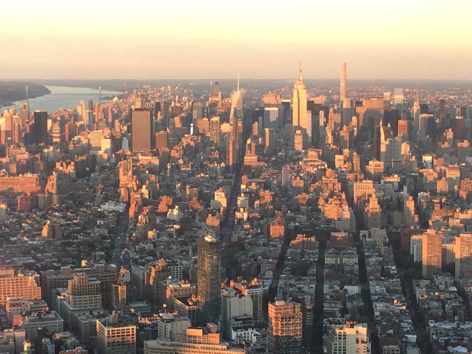 Nueva York por la noche One World Observatory View