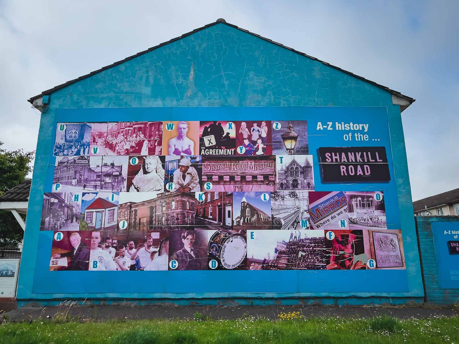 cosas por hacer en los murales de la calle de Belfast