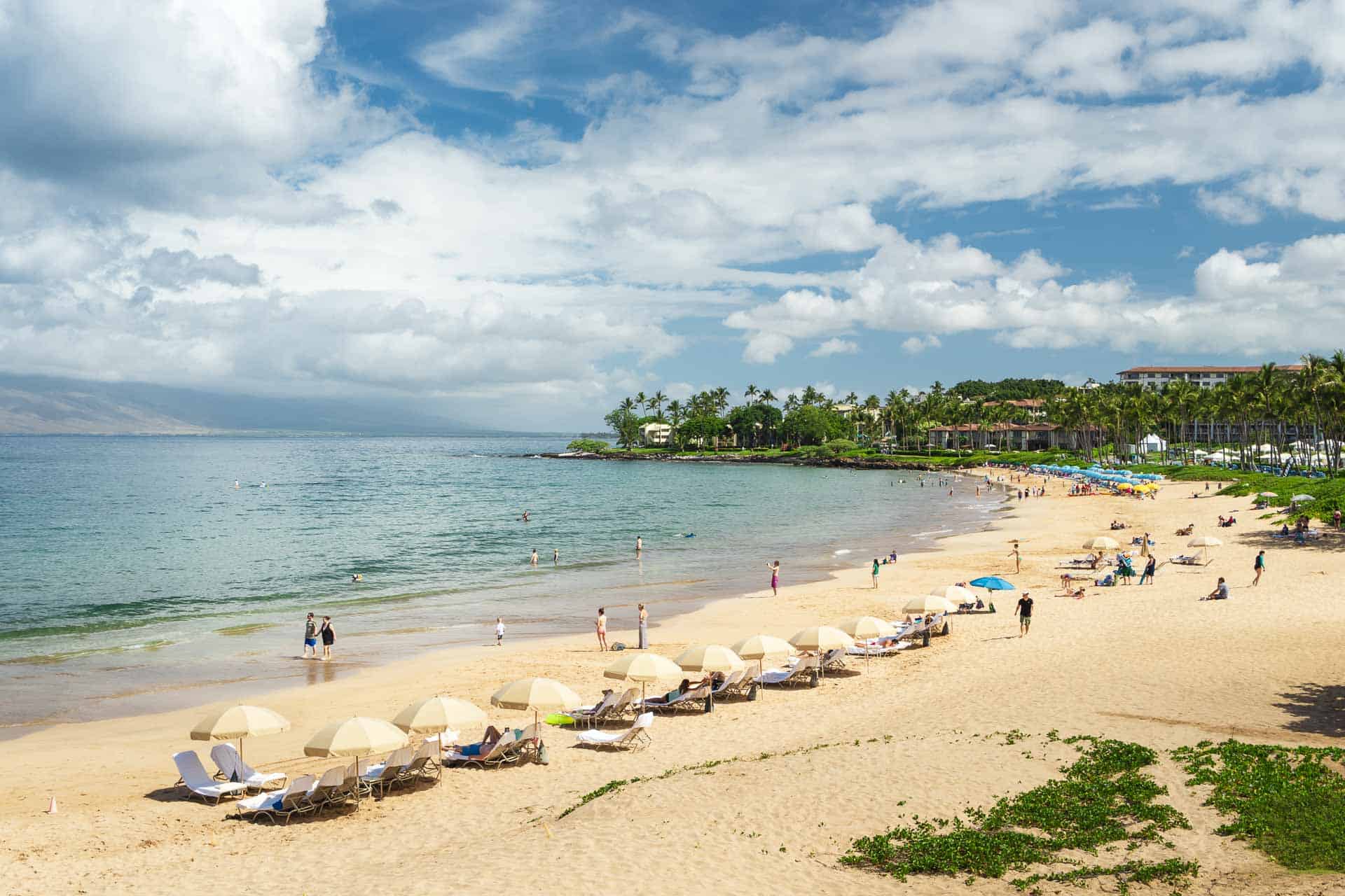 Destino exótico de vacaciones de primavera en Hawai