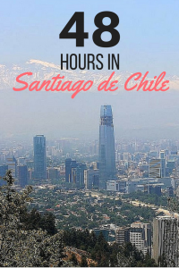 itinerario de santiago