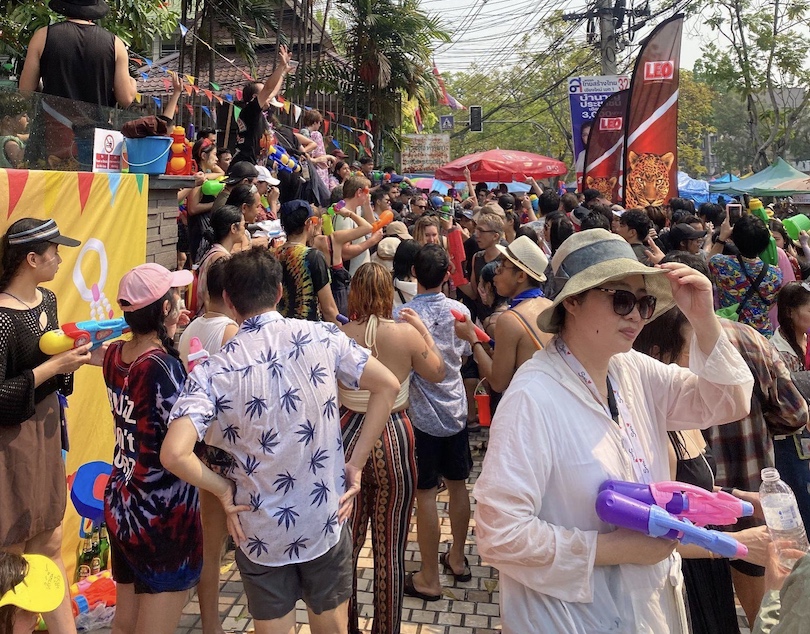 Festival de Songkran en Chiang Mai