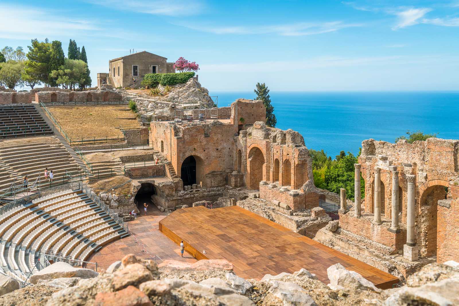 Las mejores cosas que hacer en Sicilia Ruinas en Taormina