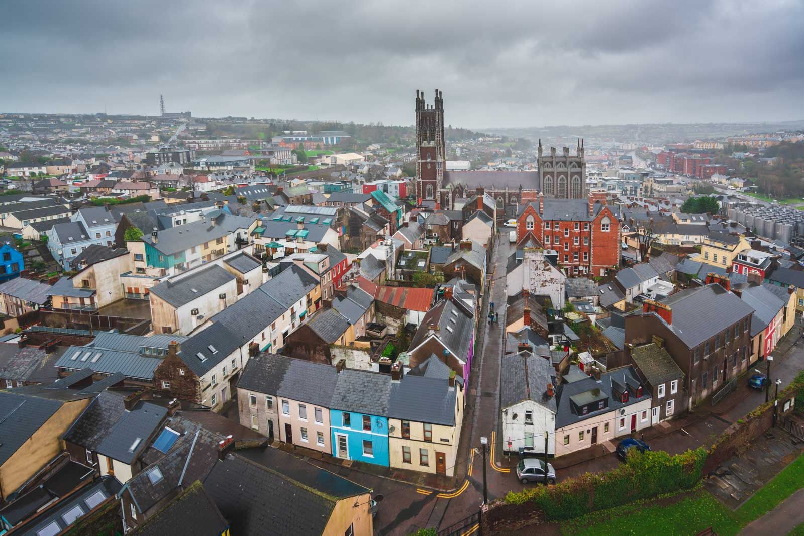 Las mejores ciudades de Irlanda Cork City en el río Lee