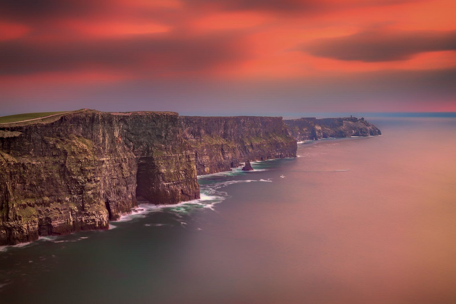 Acantilados de Moher cerca de la ciudad de Limerick