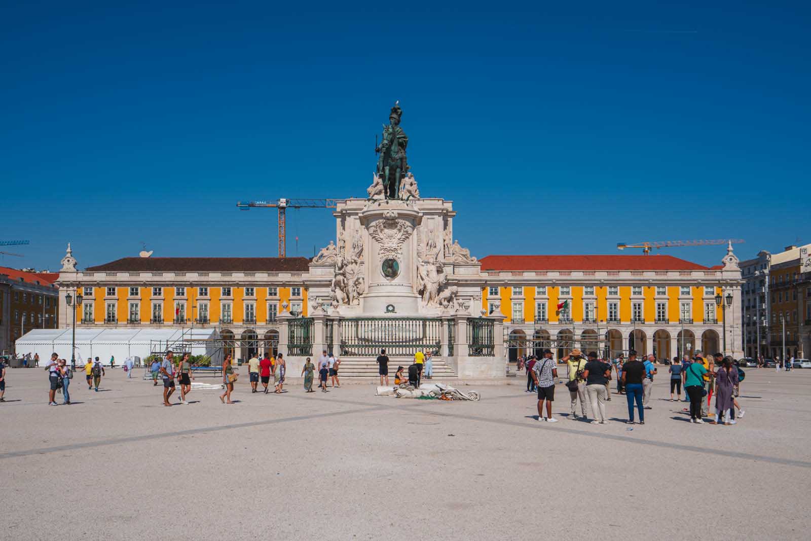 3 días en Lisboa praca do comercio