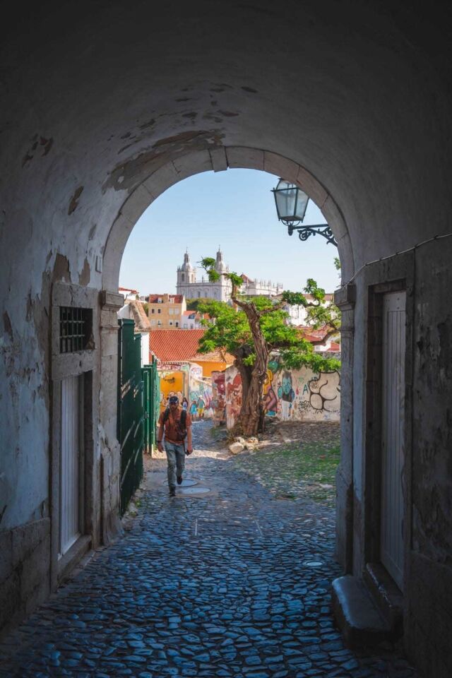 itinerario lisboa calles de alfama