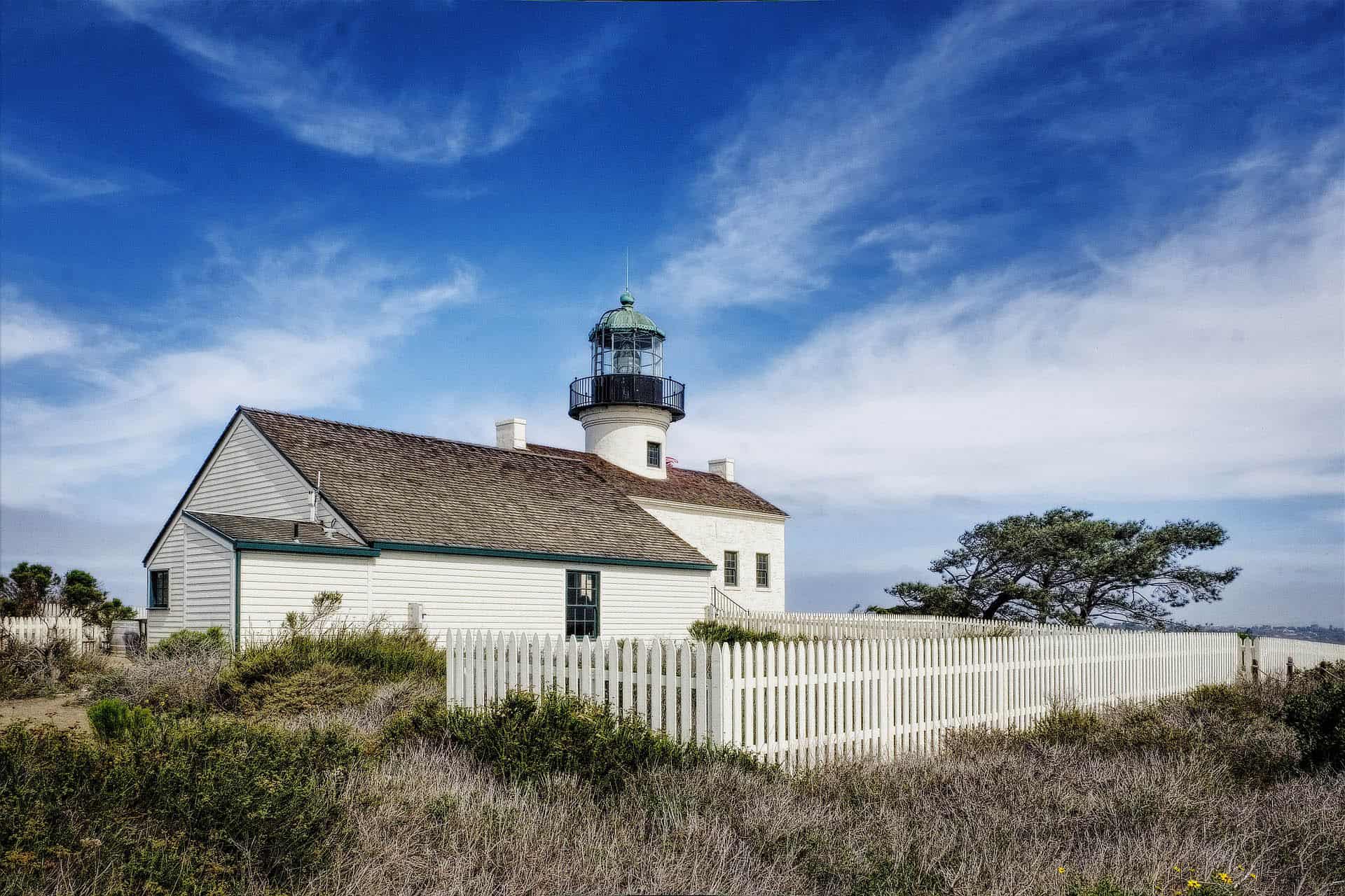 cosas que hacer en San Diego Old Point Loma Lighthouse