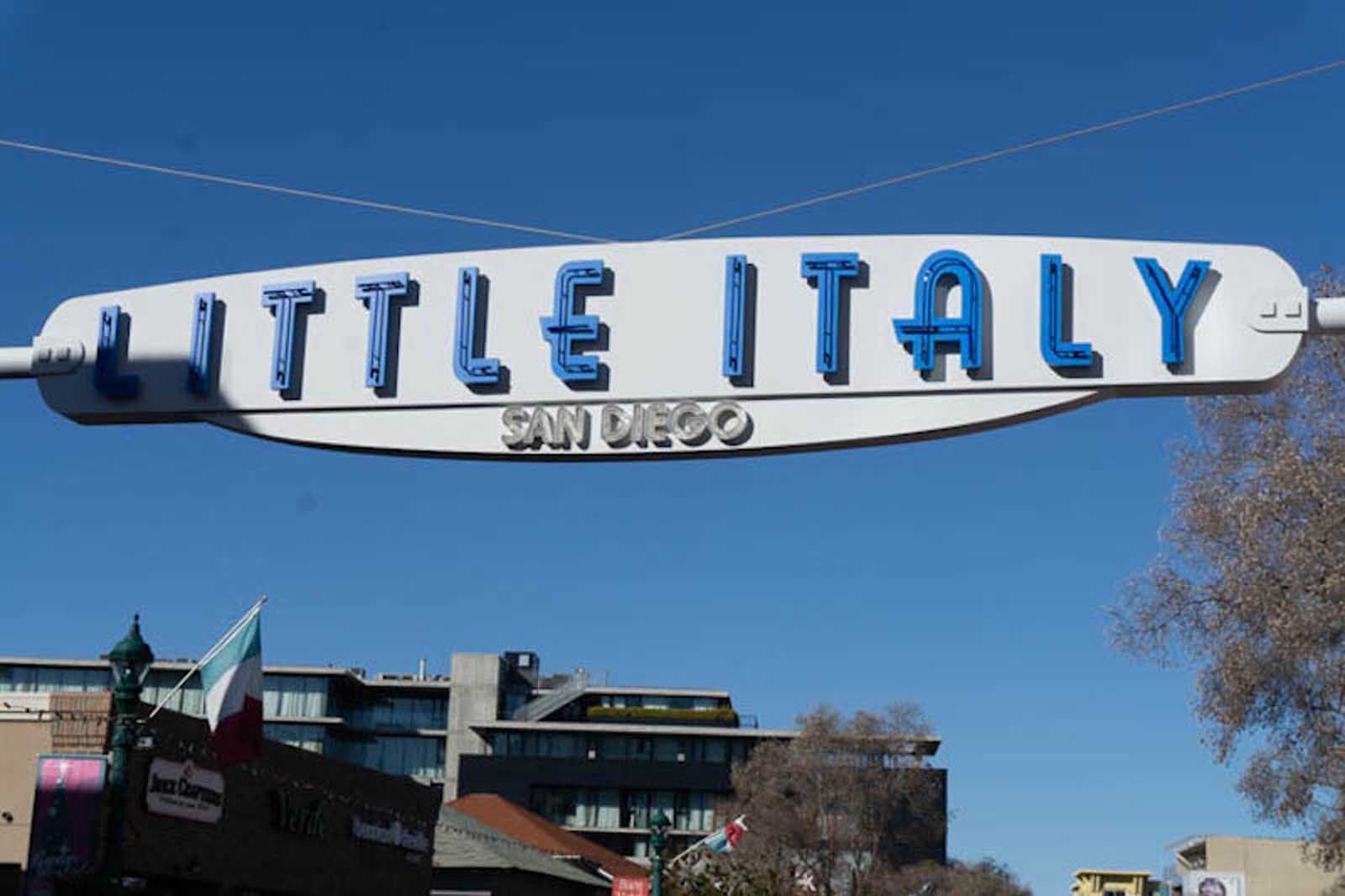 dónde comer en san diego little italy