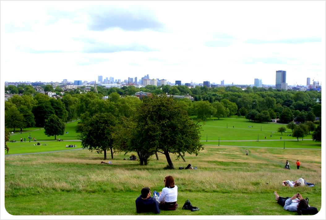 Vistas de Londres desde Primrose Hill