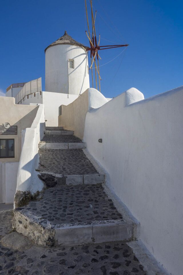 Paseando por las calles de Oia Santorini