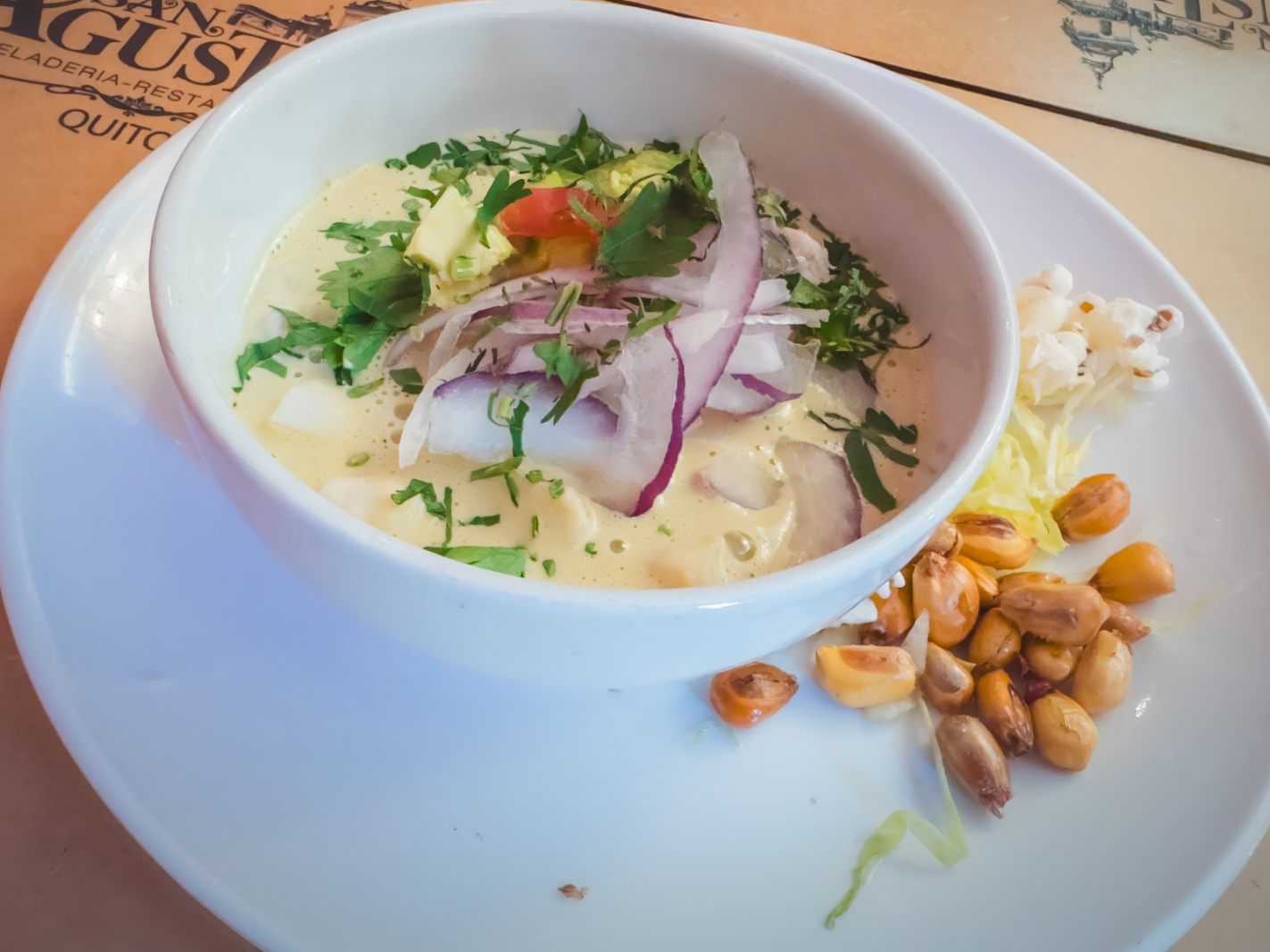 ceviche de cocina ecuatoriana