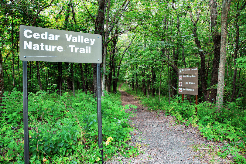 Ruta natural del valle de Cedar