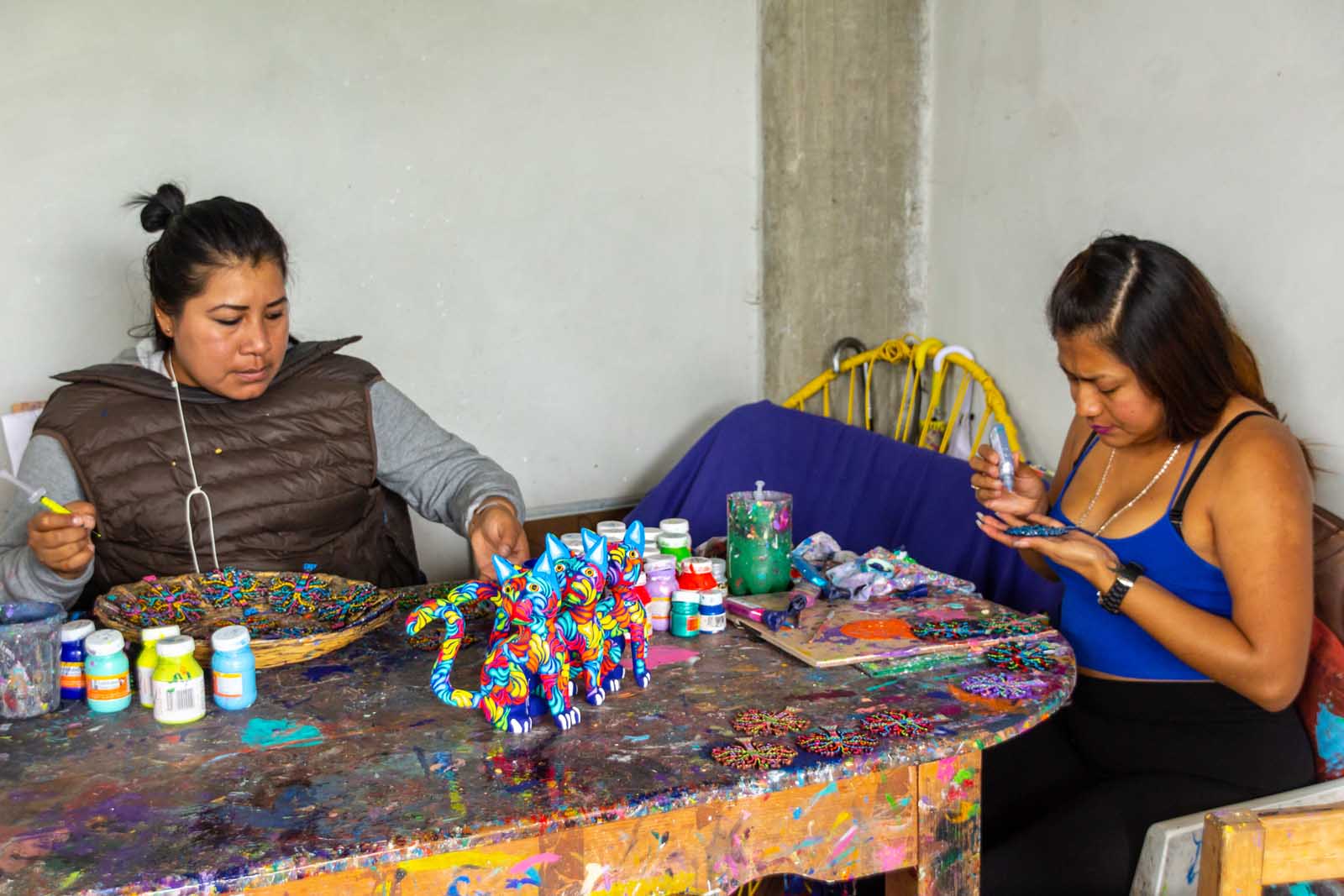 pueblos artesanales cercanos a oaxaca