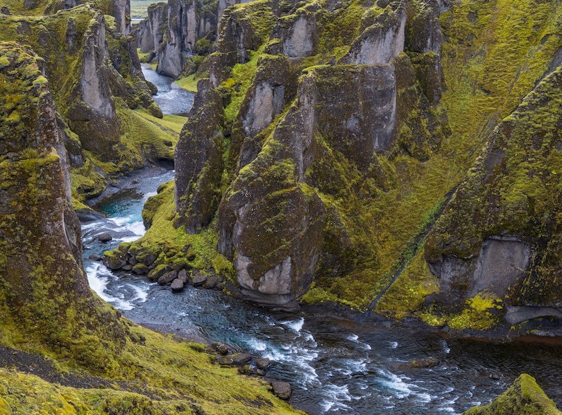 Cañón de Fjaðrárgljúfur