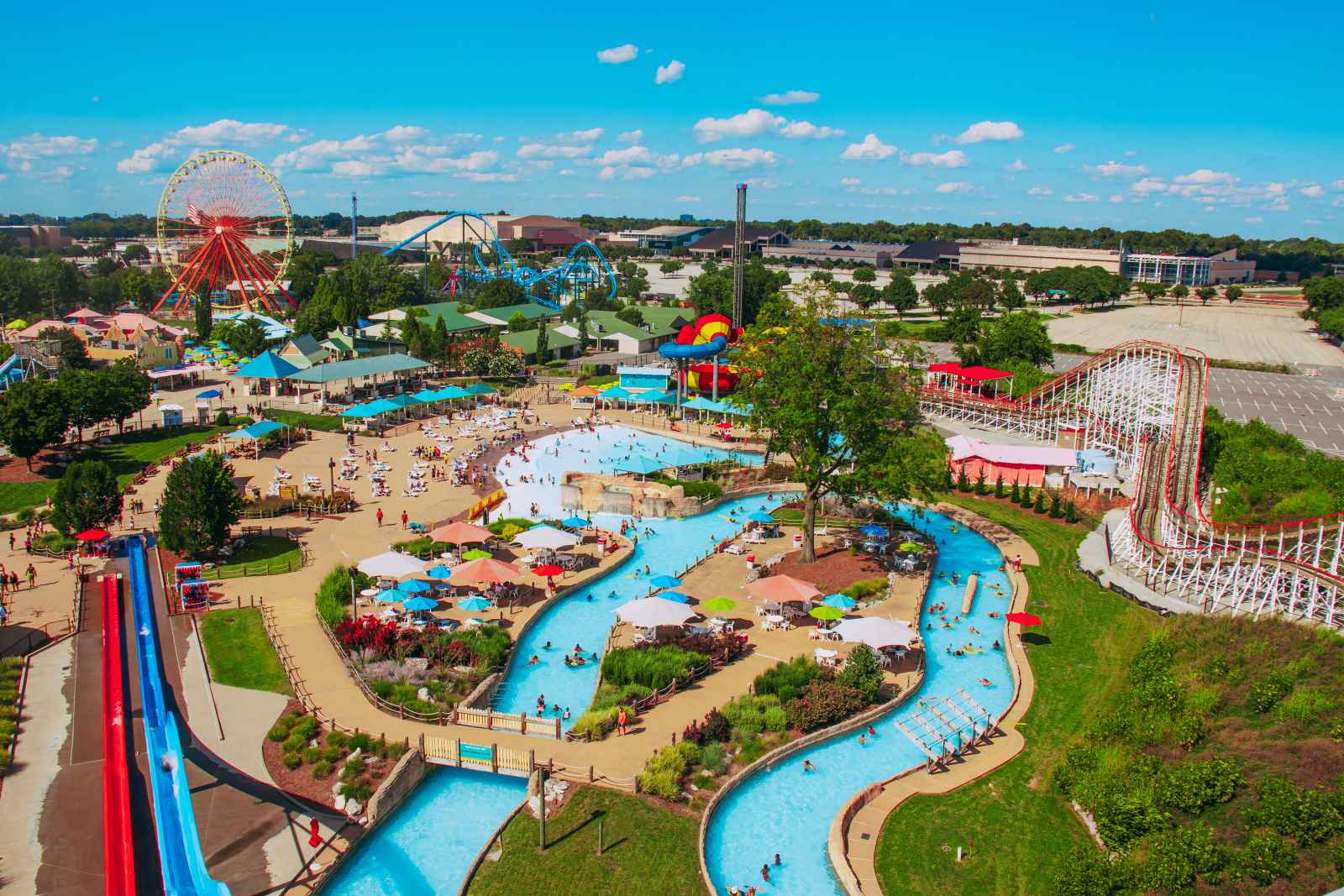 Qué hacer en Louisville Kentucky Kingdom Hurricane Bay