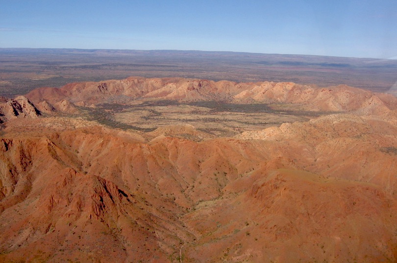 Cráter de Perras Bluff